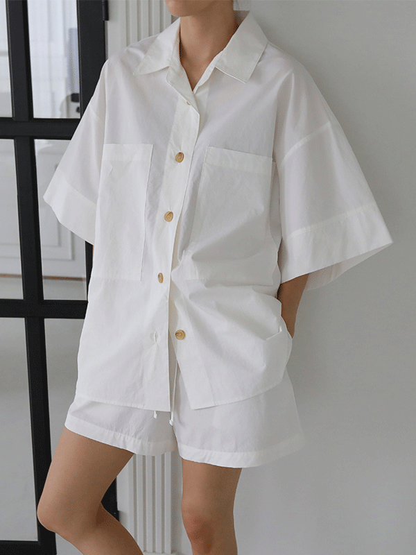 11am-니즈 포켓 셔츠♡韓國女裝上衣